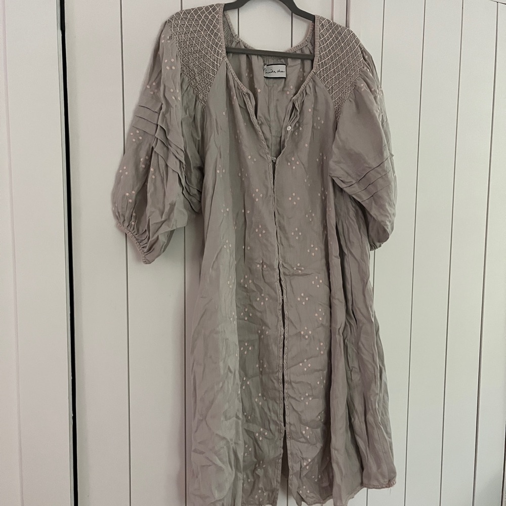 Innika Choo Lien Dot Dress smocked